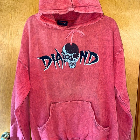 Diamond tie dye hoodie - Picture 1 of 2